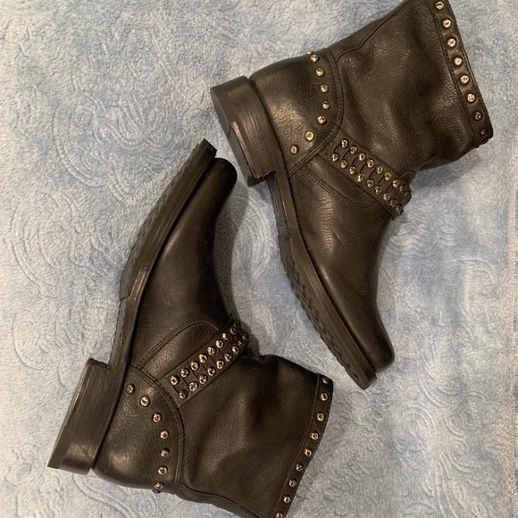 Frye Black Motor Boots - Picture 2 of 4